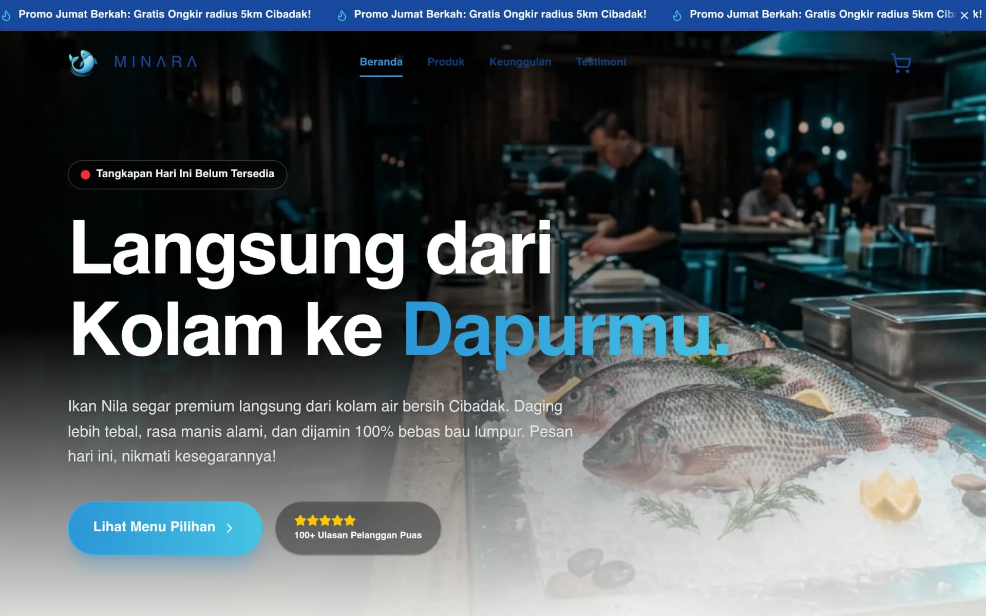 Sistem Manajemen Stok Ikan Segar Minara